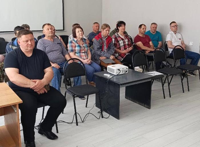 Информационная встреча с представителями ОАО «Белагропромбанк» и идеологическим активом прошла в филиале «Рогачевжелезобетон» ОАО «Кричевцементношифер»