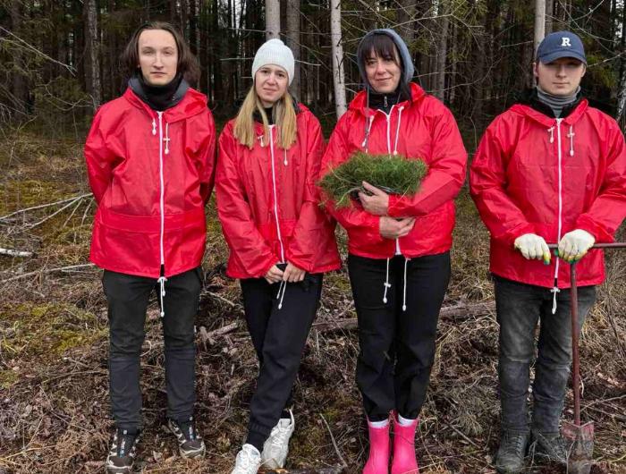 Молодёжь филиала «Рогачевжелезобетон» присоединилась к республиканской акции «Лес! Дабро! Парадак!»